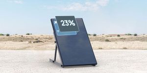 Жесткая солнечная панель EcoFlow 100Вт